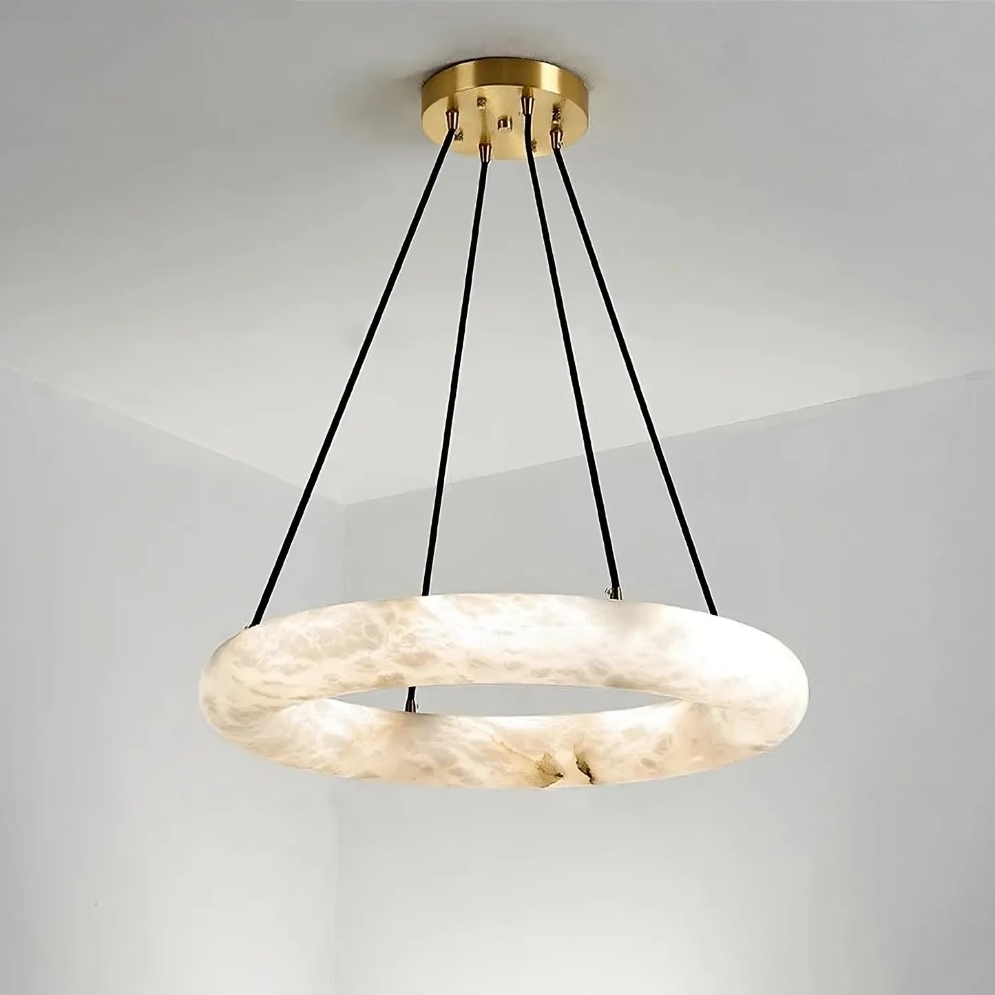 Natural Marble Modern Chandelier