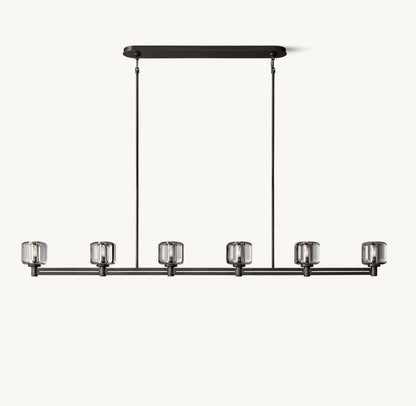 DEMARET LINEAR CHANDELIER 72"