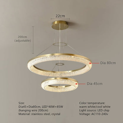 Bergamo Crystal Chandelier