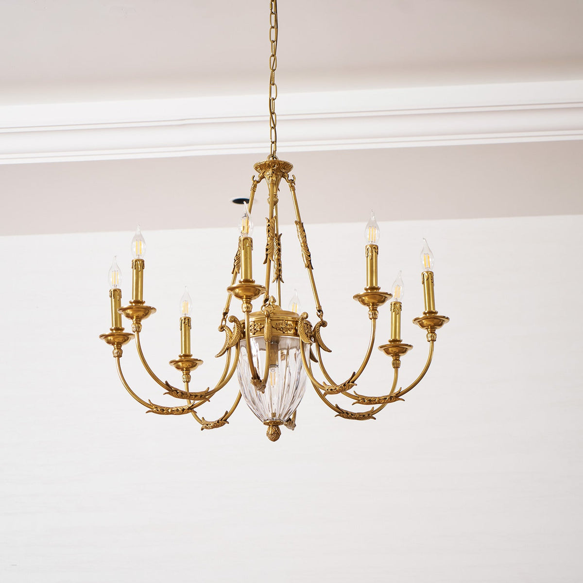 Ashford Brass Chandelier